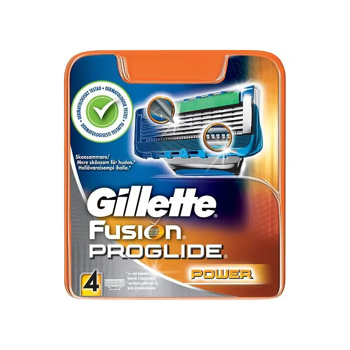 Gilette Fusion Proglide Power Ricariche 4 Pezzi Più Medical