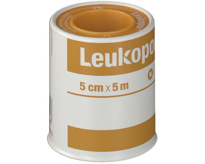 CEROTTO A ROTOLO / NASTRO LEUKOPLAST 5m.x25mm - Conf.12rotoli