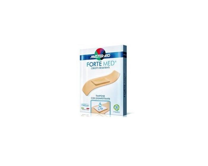 Master-Aid Quadra Med Cerotti In Morbido Tessuto Non Tessuto Tampone Con  Disinfettante 10 Strip Extra