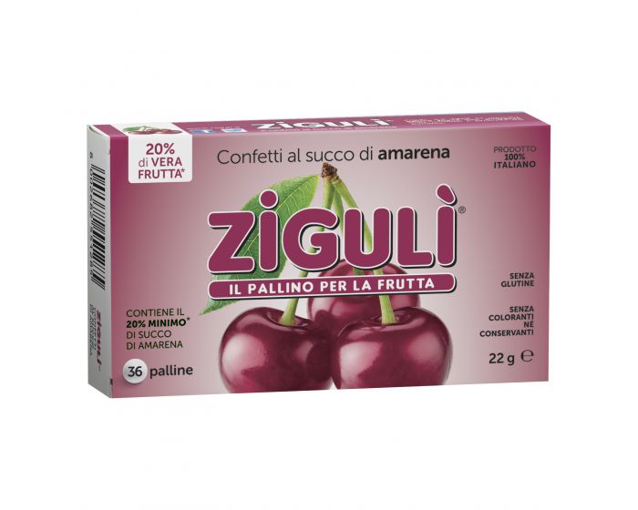 ZIGULI caramelle a base di vitamina c gusto arancia 40 confetti 24 g