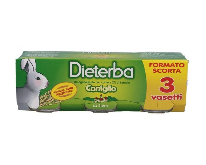 Dieterba Omogeneizzato Prosciutto 3 x 80g