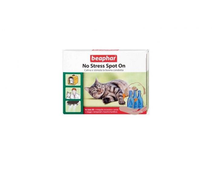 Beaphar No Stress Spot On Calmante Per Cani 3 Pipette Da 0.7 Ml