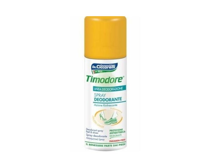 Timodore Spray Cattivo Odore Piedi e Scarpe 150ml - Para-Farmacia Bosciaclub