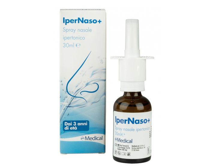 Iper Clenny Spray Nasale Soluzione Ipertonica con Acido Ialuronico 100 Ml