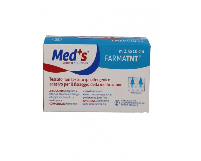 Med's Fix Cerotto TNT Ipoallergenico Adesivo 10mtx10cm