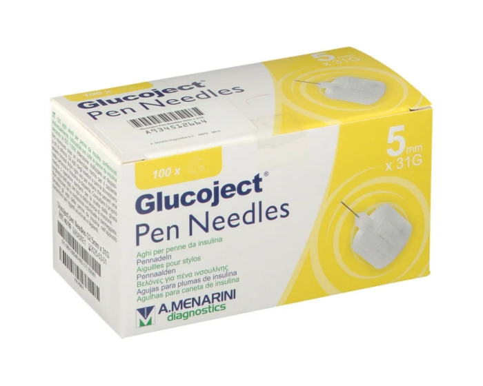 Glucoject Ago Per Penna Insulina 5mm Gauge 31 100 Pezzi