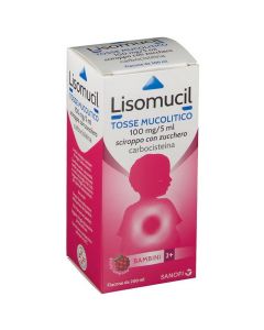 Lisomucil Bambini 100Mg/5Ml Sciroppo Con Zucchero 2% 200Ml