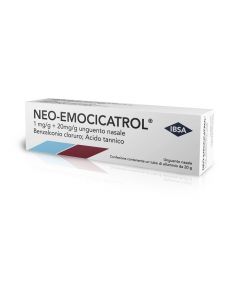 Neo Emocicatrol 0,1g/100g + 1g/100g Unguento Nasale 20g