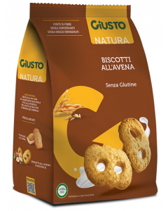 Giusto S/g Biscotti Avena 250g