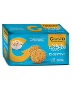 Giusto S/zucch Bisc Digest 3pz