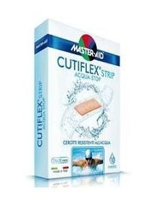 CEROTTO MASTER-AID CUTIFLEX STRIP TRASPARENTE IMPERMEABILE SUPPORTO IN POLIURETANO 4 FORMATI 20 PEZZI