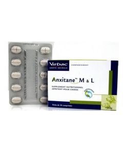 Virbac Anxitane M/l Supplemento Nutrizionale 30 Compresse