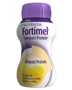 Nutricia Fortimel Compact Protein Integratore Alimentare Gusto Vaniglia 4x125ml