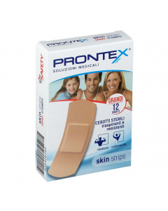 CER PRONTEX SKIN STRIPS GR 12P