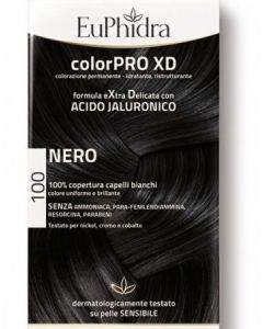 EuPhidra Colorpro XD Tintura Extra Delicata Colore 100 Nero