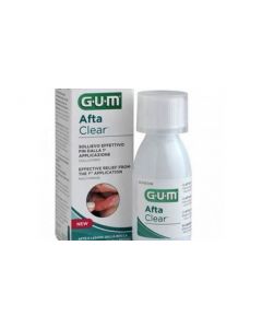 GUM AFTACLEAR RINSE 120ML