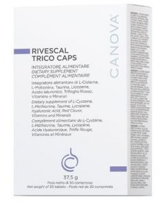 Canova Rivescal Trico Caps 30 Compresse Contrasta La Caduta Dei Capelli
