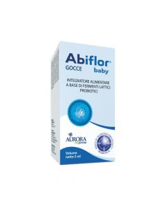 Abiflor Baby Gocce per l'Equilibrio della Flora Batterica Intestinale 5 Ml