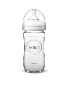 Avent Bib Nat 3,0 Vetro 240ml