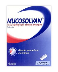 Mucosolvan 75mg 20 Capsule Rigide A Rilascio Prolungato