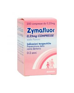 Zymafluor 0.25mg 200 Compresse