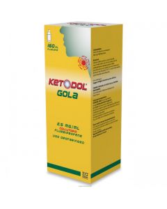 Ketodol Gola Collutorio 2,5ml/mg 160 Ml