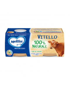 Mellin Omog Vitello 2x80g