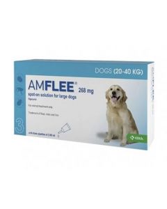 Amflee 268 Mg Soluzione Spot-on Per Cani Di Taglia Grande