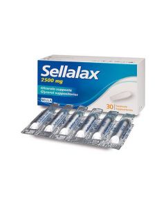 Sellalax 2500mg Supp Glic 30pz