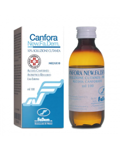 Canfora New.Fa.Dem 10% Soluzione Cutanea 100 Ml