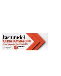 Fastumdol Antinfiammatorio 25mg 10 Compresse