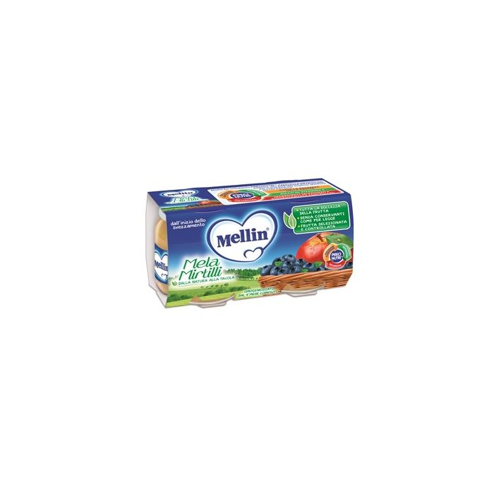 Mellin Omogeneizzato Frutta Mista 2x100g