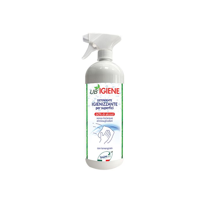 UB Spray igienizzante mani 60% alcool