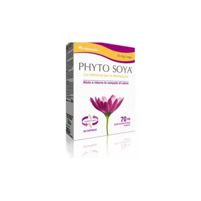 Arkopharma Phyto Soya 35mg Integratore Alimentare 60 Capsule | Più Medical