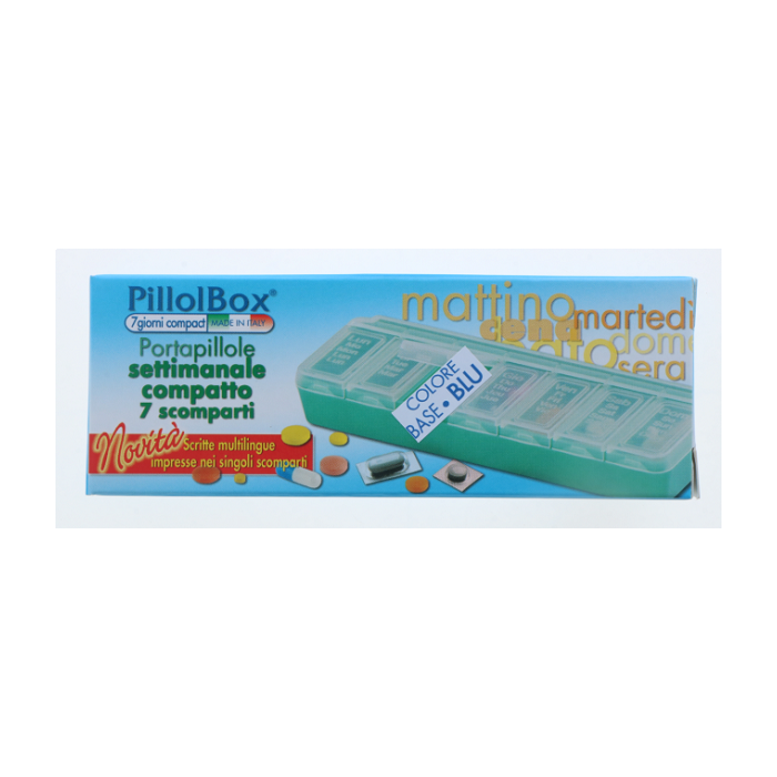 Portapillole Settimanale Mini Pillolbox - Farmacia Loreto