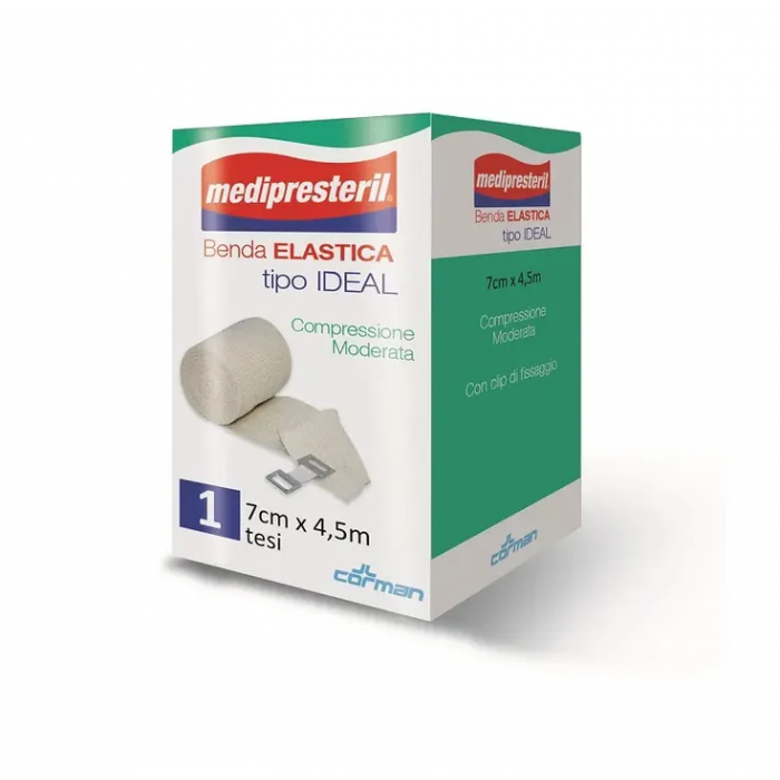 Medipresteril Ideal Benda Elastica 7cmx45mt