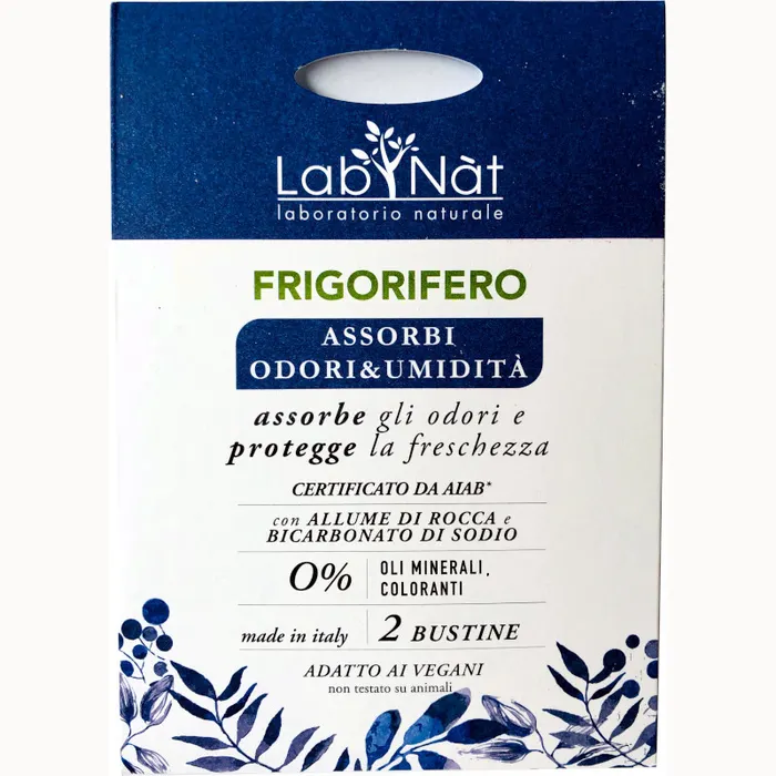 Lab Natù Assorbi Odore/Umidità Frigo 2 Pezzi