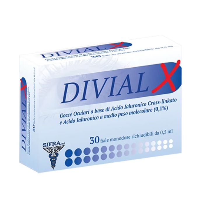 Divial X Collirio 30 Fiale Monodose